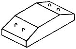 Фундаментный блок-подушка